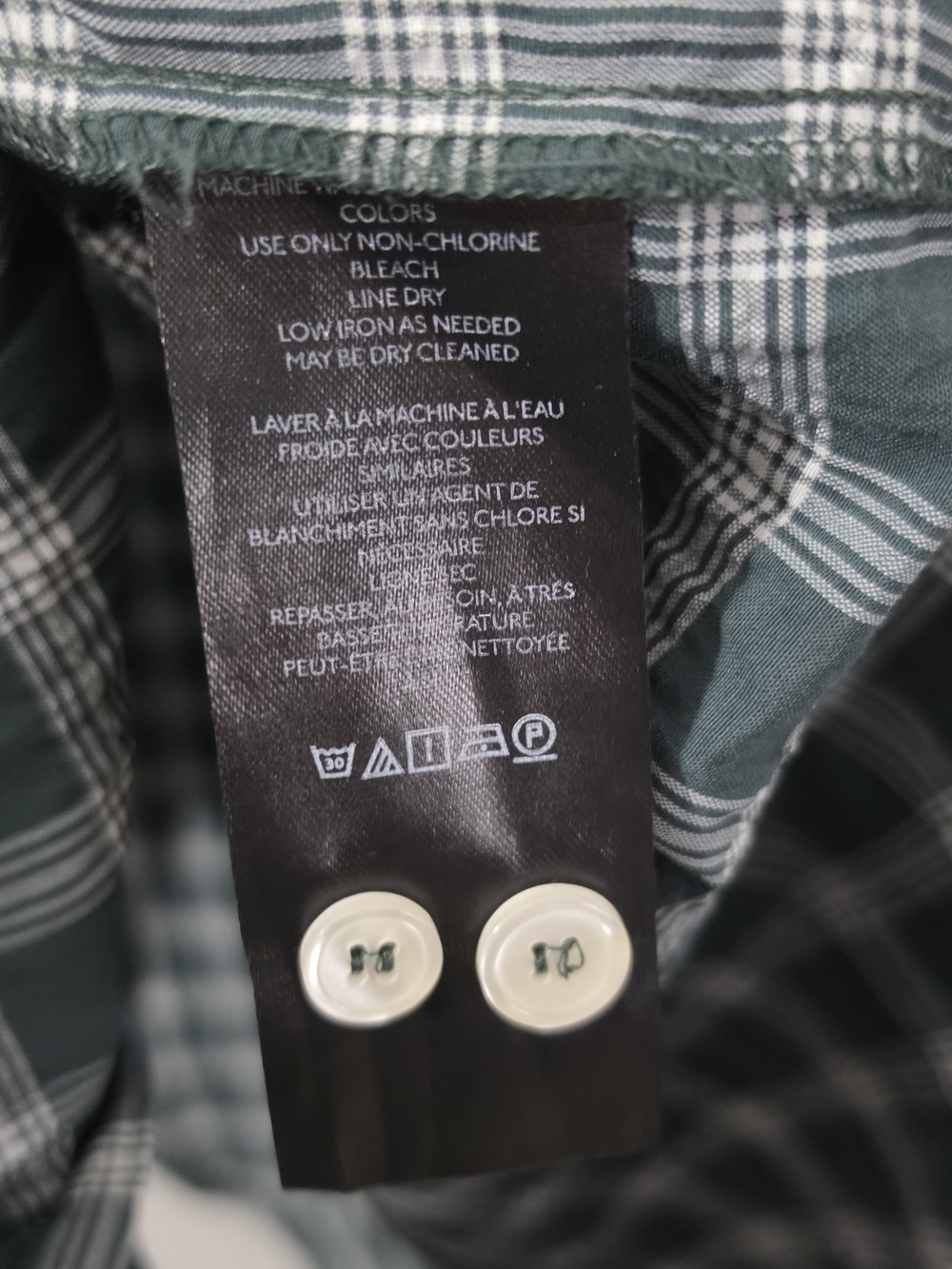 Anthropologie Maeve The Bennett Buttondown Shirt Plaid Edition Green Womens XL - Picture 10 of 13